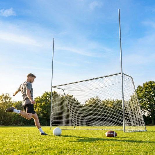 15x7 steel goal posts for football and American football