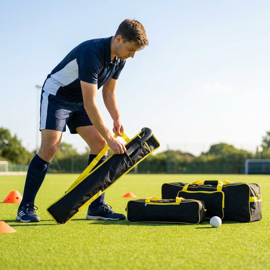Hockey stick bag with durable polyester material - product detail