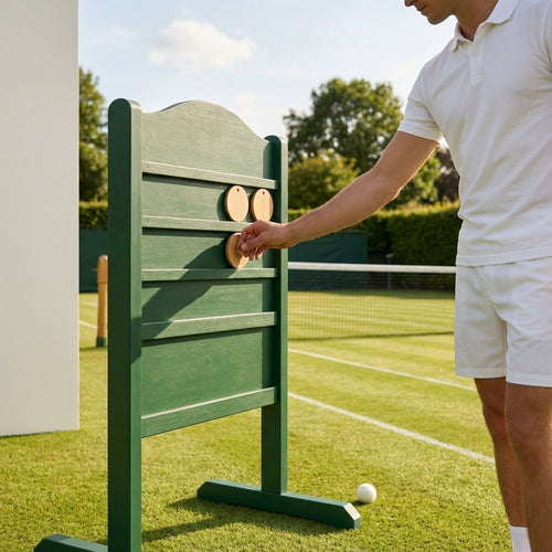 Wooden Tennis Scoreboard – 25in x 20in – Treated Wood – Tennis Courts