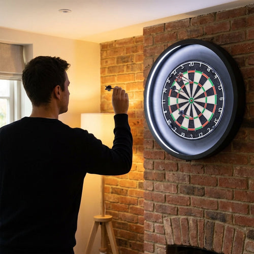 LED Dartboard Surround – 47cm – ABS Plastic – Home & Club Use