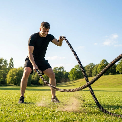 Battle Ropes – Various Colours – Poly Dacron – Gym & Outdoor Use