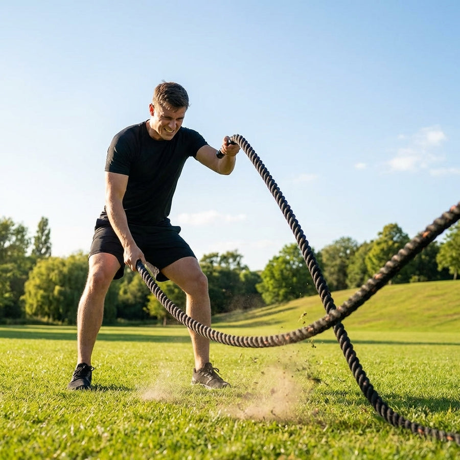 Battle Ropes – Various Colours – Poly Dacron – Gym & Outdoor Use
