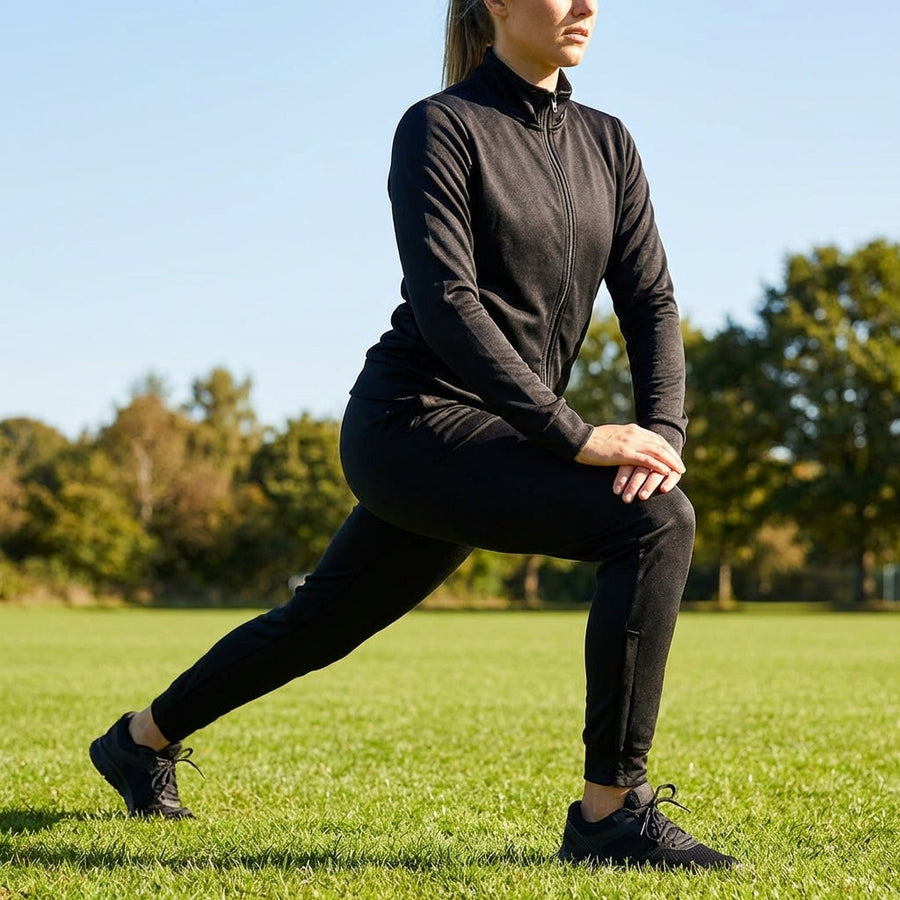 Polyester Women's Tracksuit Set – XS-XL – Breathable & Quick-Dry – Sports & Leisure