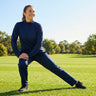 Women's Quarter Zip Tracksuit – 5 Sizes – Lightweight Polyester – Athletic Wear