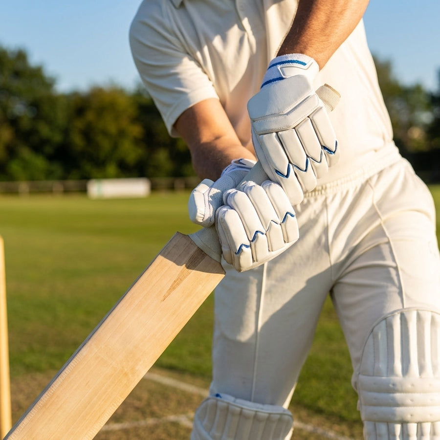 Cricket Batting Gloves – Various Sizes – Premium PU Leather – County Level