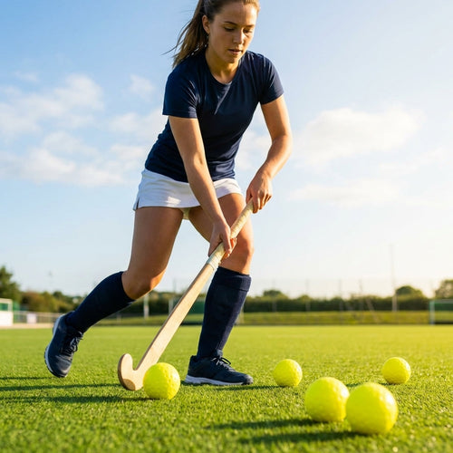 Hockey Ball – Fluro Yellow – Grade 1 PVC – Indoor & Outdoor Training