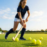 Hockey Ball – Fluro Yellow – Grade 1 PVC – Indoor & Outdoor Training