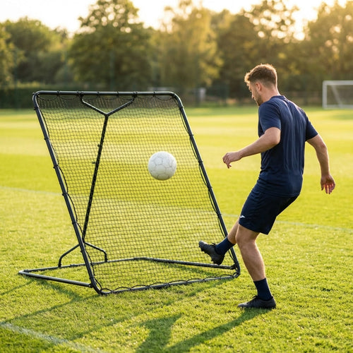 Football Rebound Net – Large – Galvanised Steel – Training Aid