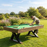 7ft Pool Table – Green Velvet – MDF & Wooden Finish – Home & Pub Use
