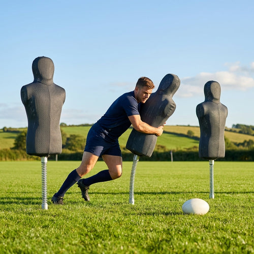 Rugby Training Mannequins – 5ft Yellow – Mesh & Plastic – Indoor/Outdoor