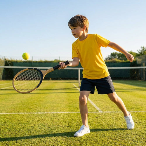 Junior Sports T-Shirt – 5 Sizes – 100% Polyester – Indoor/Outdoor