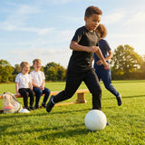 Kids' tracksuit bottoms in black and navy, ideal for youth sportswear - product detail