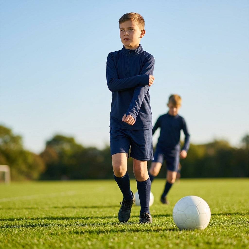 Junior Tracksuit Top in Lightweight Polyester for Sports - product detail