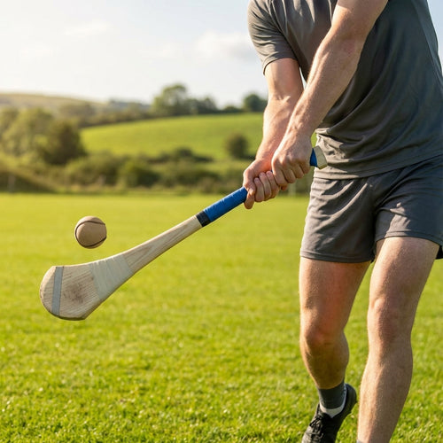 Ash Hurling Stick – Custom Grip Colours – Ash Wood – Indoor/Outdoor Sports