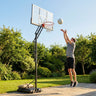 Adjustable Basketball Hoop – Black & Yellow – Portable System – Indoor & Outdoor Use