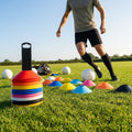 Colourful training marker cones for sports fields - product detail