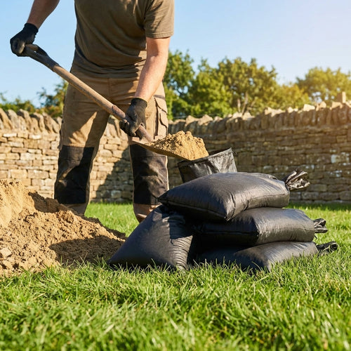 Flood Protection Sandbags – 58cm x 38cm – Polyethylene – Domestic & Industrial Use