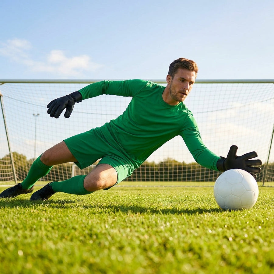 Men's Goalkeeper Kit – Fluro Green – Polyester – Football Clubs