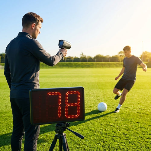 Sports Radar Speed Gun – Professional Kit – Lightweight & Durable – Training & Development