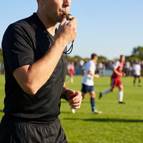 Brass Referee Whistle – Classic Gold – Durable Brass – Sports & Events