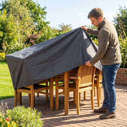Waterproof Garden Furniture Covers – PU Coated Oxford Fabric – Outdoor Protection