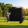 Pop-Up Golf Driving Net – 8ft x 8ft x 8ft – Steel & Fibreglass – Outdoor Garden Practice