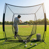 9 inch white split leather baseball for games and practice