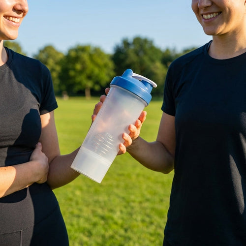 Protein Shaker Bottle – 700ml – BPA Free Plastic – Gym & Fitness