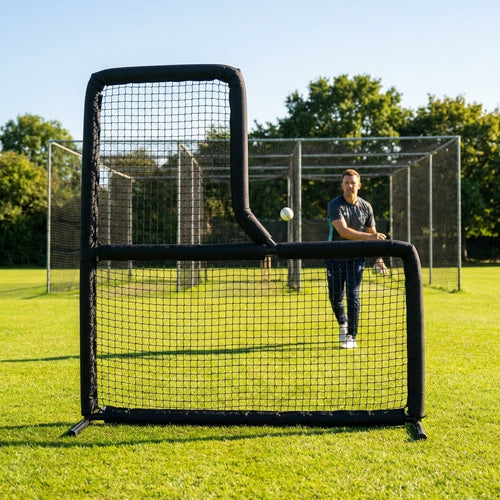 Cricket Protector Screen – 7ft x 7ft – Galvanised Steel – Sports Practice