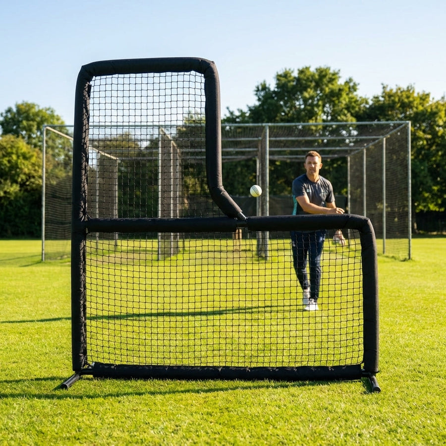 Cricket Protector Screen – 7ft x 7ft – Galvanised Steel – Sports Practice