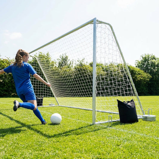 Aluminium Combi Goal Posts 12x6ft for Youth Sports - product detail