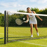 Tennis Net – 33ft Singles – Durable HDPE – Home & School Courts