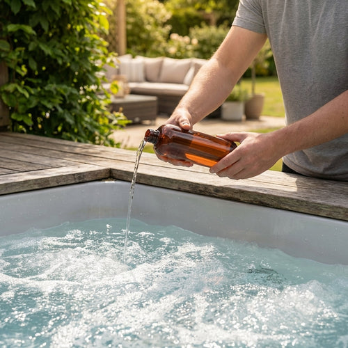 Hot Tub Flush Cleaner – 500ml – Powerful Formula – Spa Plumbing Maintenance