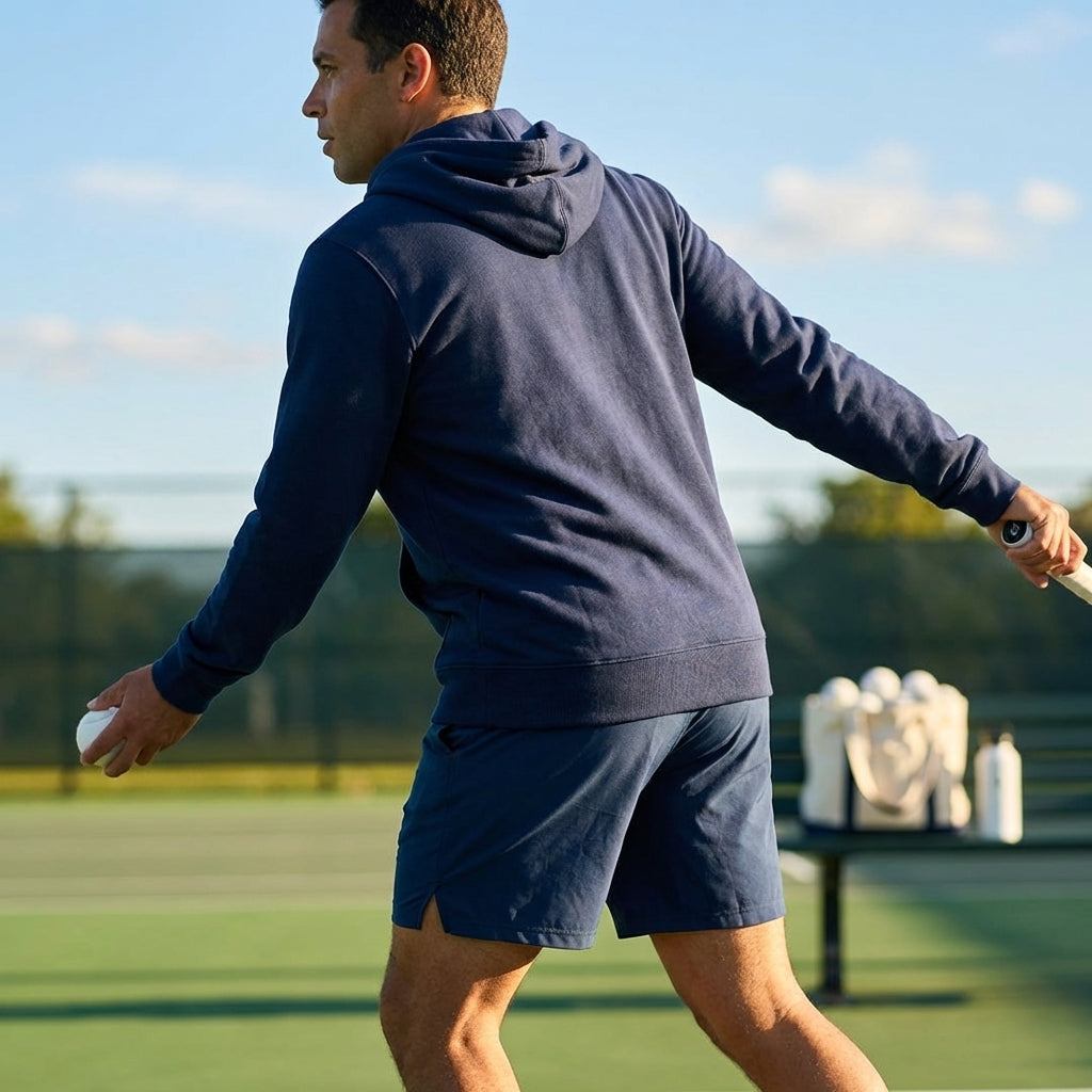 Adults Cotton Hoodie with adjustable hood and kangaroo pocket - product detail