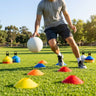 Basketball Training Marker Cones – Multi-Coloured – Durable Plastic – Indoor/Outdoor Use