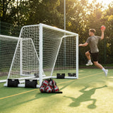Handball Goal and Ball Pack for Senior Matches, Aluminium Goals - product detail