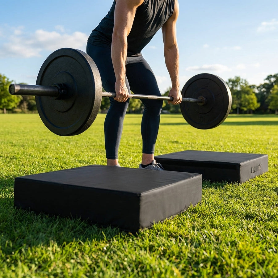 Drop Pads – Black – High-Density Foam & PVC – Gym & Home Use