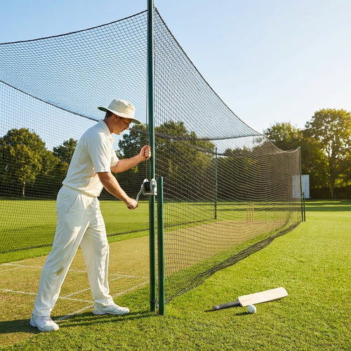 Cricket Net System – Adjustable – Steel Frame – Outdoor Use