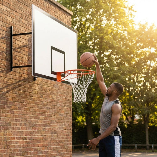 Basketball Hoop Wall Mount – Heavy Duty – Steel – Indoor/Outdoor Use