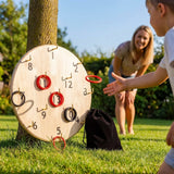 Ring Toss Game with 13in Board for Indoor and Outdoor Fun - product detail