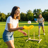 Scoop Ball Game Set with durable plastic scoops and balls for outdoor play - product detail