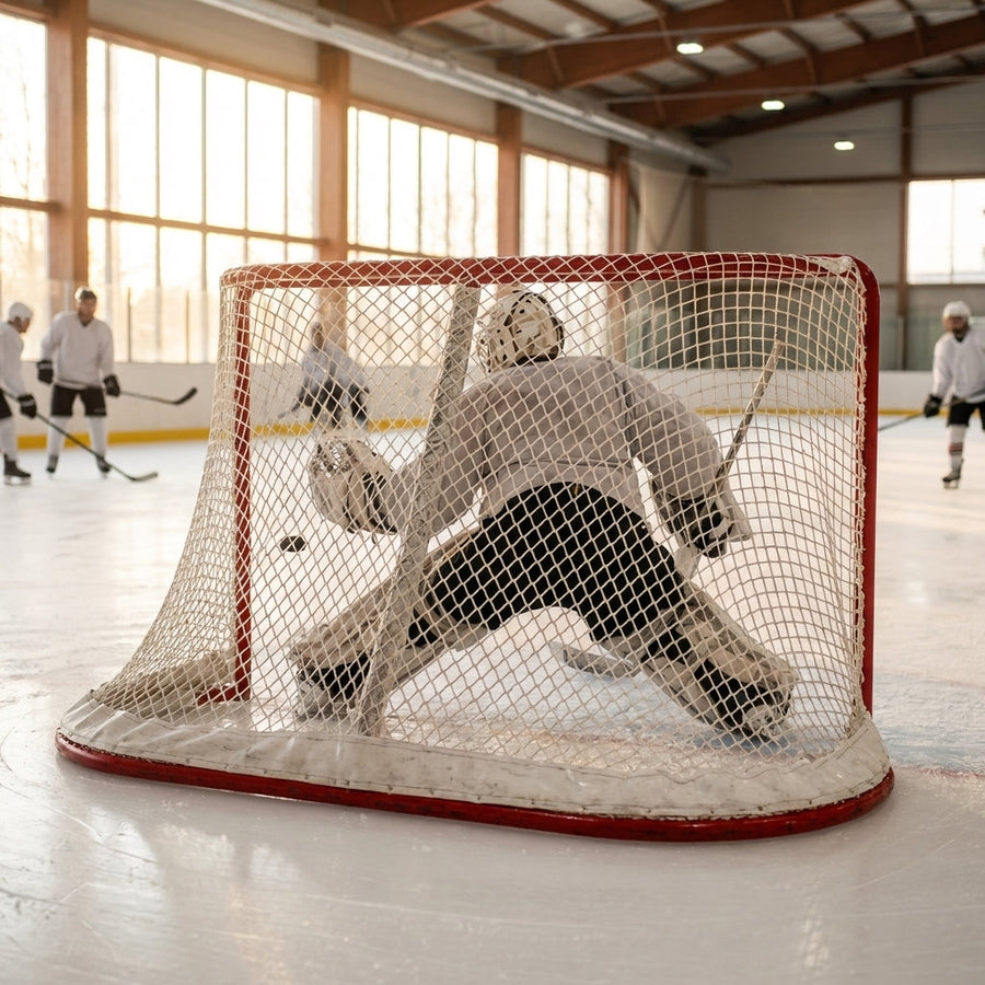 Ice Hockey Goal Net – 1.8m x 1.2m – Polypropylene – Professional Use
