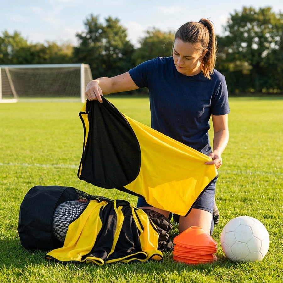 Reversible Training Bibs – Multi-Colour – 190gsm Polyester – Sports Teams