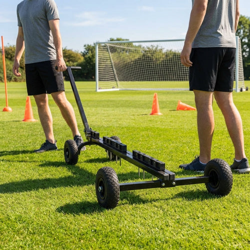 Football Mannequin Transport Trolley – Steel – Weatherproof – Training Grounds