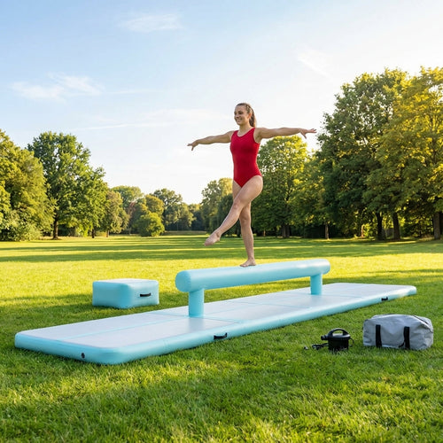 Gymnastics Mat Set – 3m or 4m – Double Walled PVC – Indoor Use