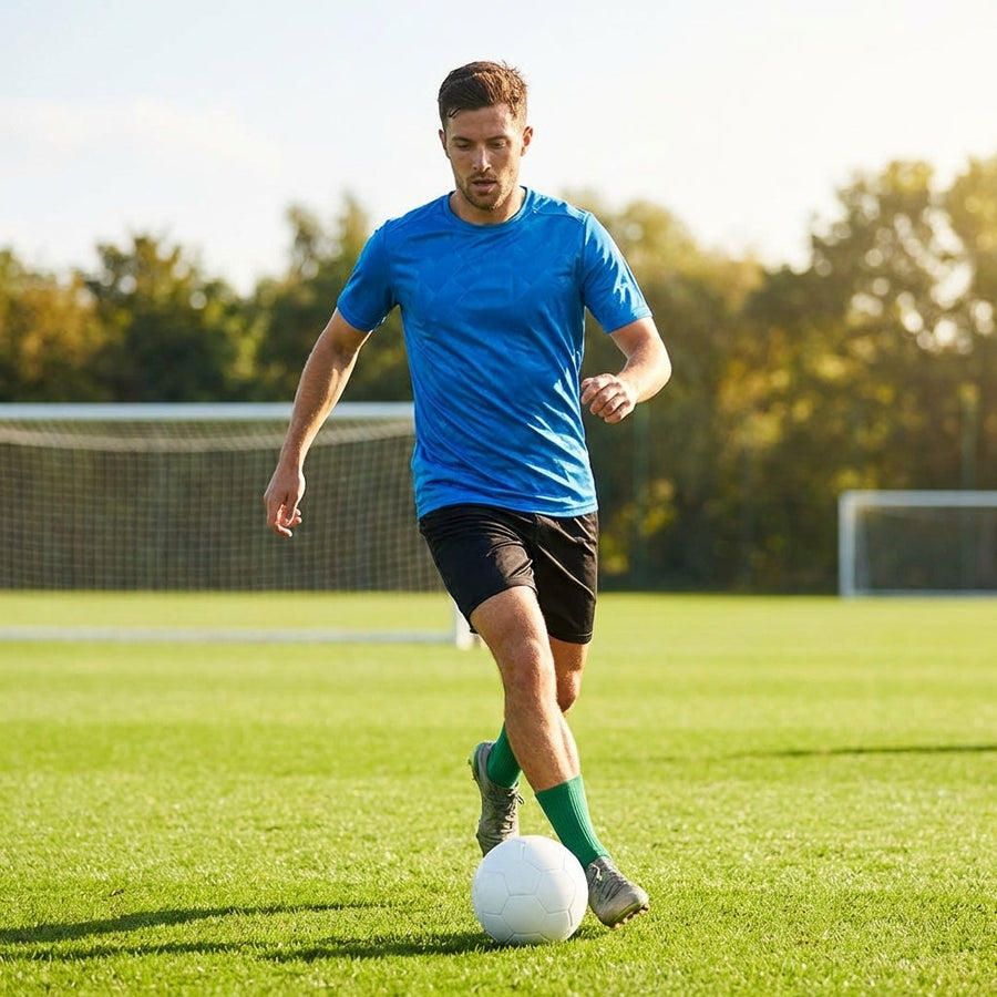 Men's Football Shirt – Multiple Colours – 100% Polyester – Athletic Use