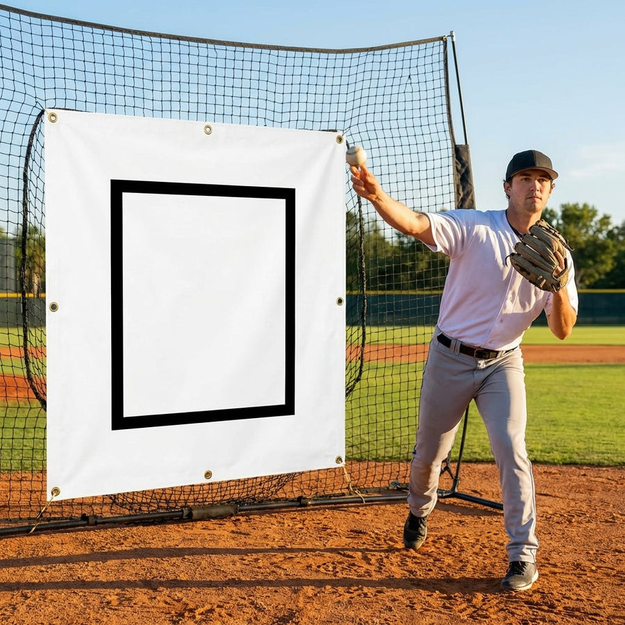 Baseball Vinyl Net Saver – Blue – 1400GSM Vinyl – Indoor/Outdoor Use