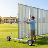 Cricket Sight Screen with galvanised steel frame for professional grounds