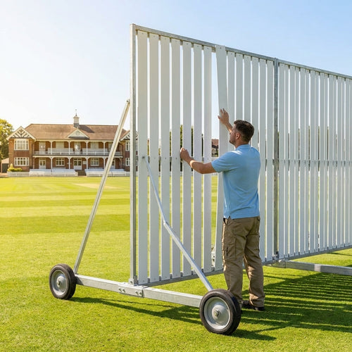 Cricket Sight Screen – 4m/5m – Galvanised Steel – Professional Grounds