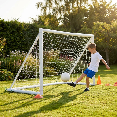 Football Goal Post – 6ft x 4ft – Durable uPVC – Outdoor Fun
